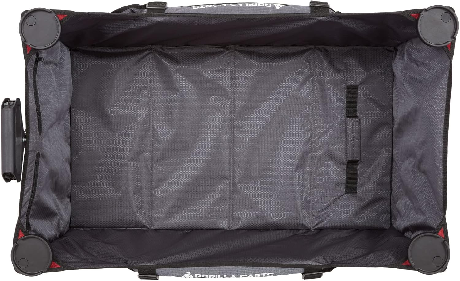 B-Ware Gorilla Carts Festivalwagen Handwagen Campingwagen Xxl Bollerwagen 185 L Rot - 722571014681