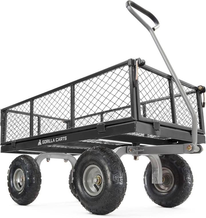 Gorilla Carts Stahl Allzweckwagen Gartenwagen Transportwagen Siehe Text/Foto B-Ware - 722571013851