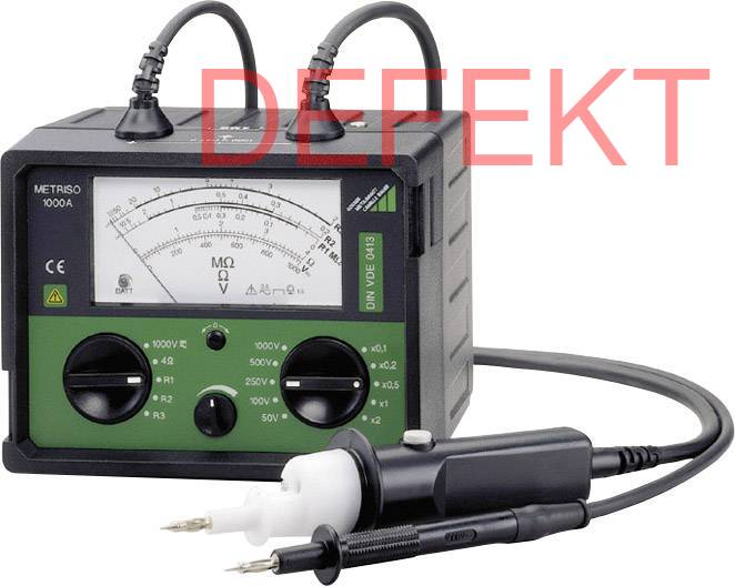 D-Ware Gossen Metrawatt M 540 C Isolationsmessgerät  50 V 100 V 250 V Defektware - 4012932116311