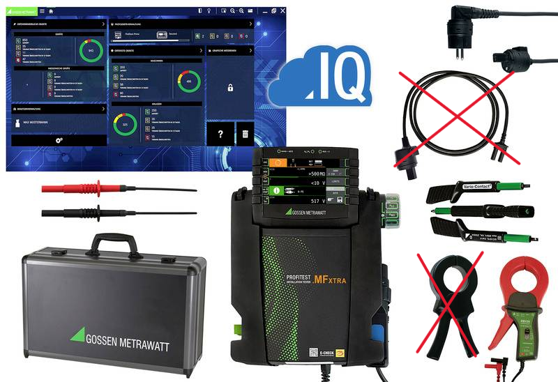 Gossen Metrawatt Pro Fi Test Mf Xtra Profi Set Vde Prüfgeräte Siehe Text/Foto B-Ware - 4012932134926