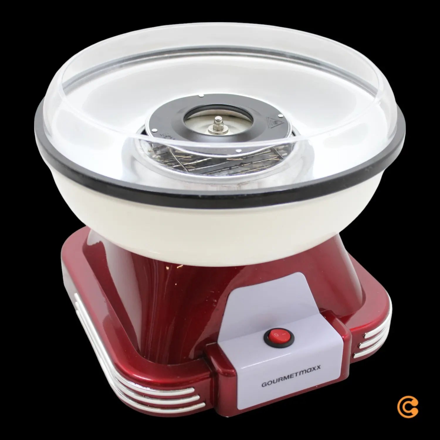 B-Ware Gourmet Maxx 07329 Zuckerwattemaschine Zuckerwattemaker Retro Cotton Candy 500 W