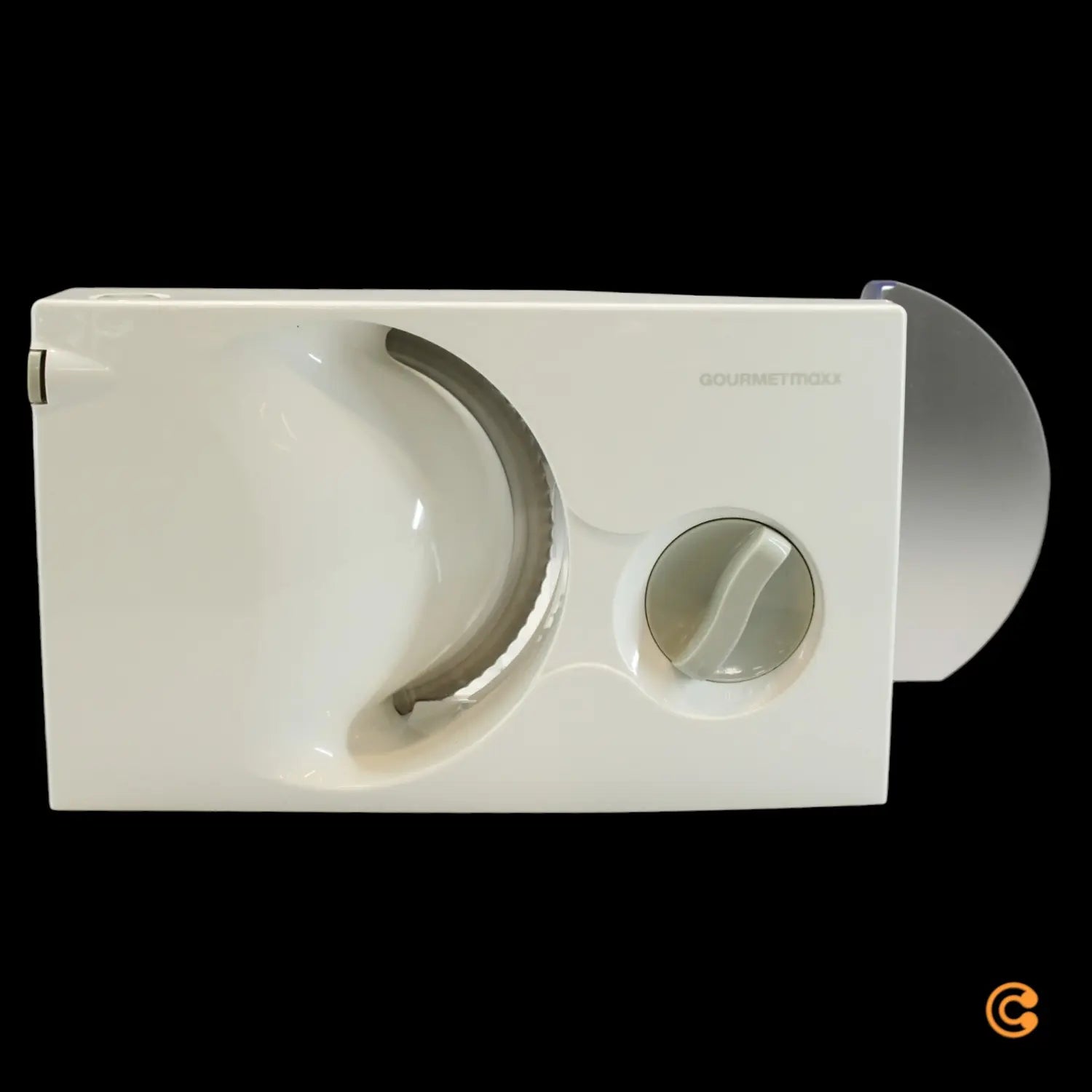B-Ware Gourmetmaxx Allesschneider Schneidemaschine Klappbar Weiß Edelstahlklinge 150 W - 4067522075714