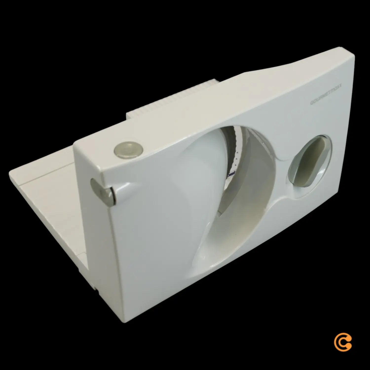 B-Ware Gourmetmaxx Allesschneider Schneidemaschine Klappbar Weiß Edelstahlklinge 15218 - 4067522075714
