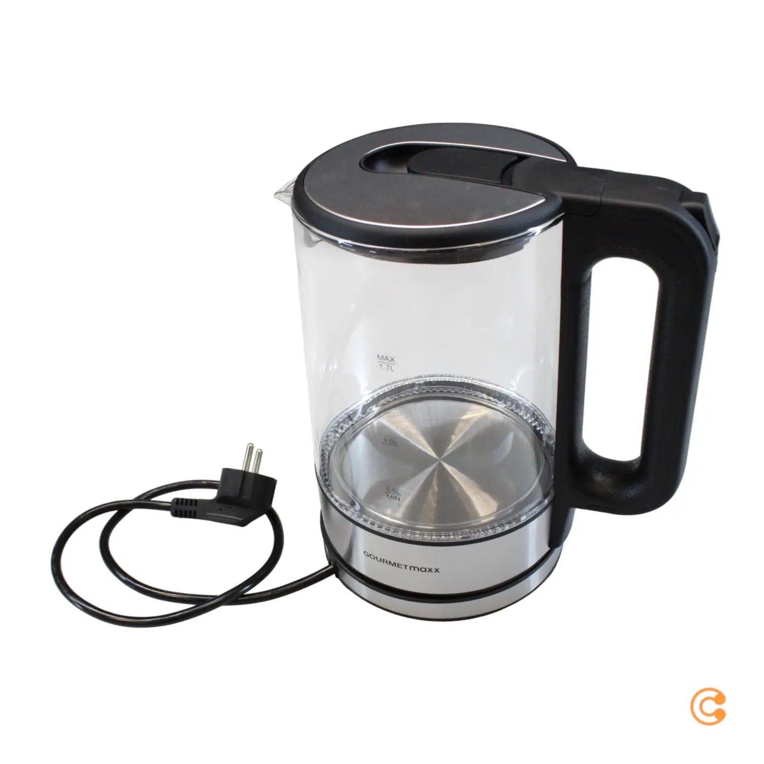 B-Ware Gourme Tmaxx Wasserkocher Teebereiter Glas Wasser Led Wasserbereiter - 4067522016618