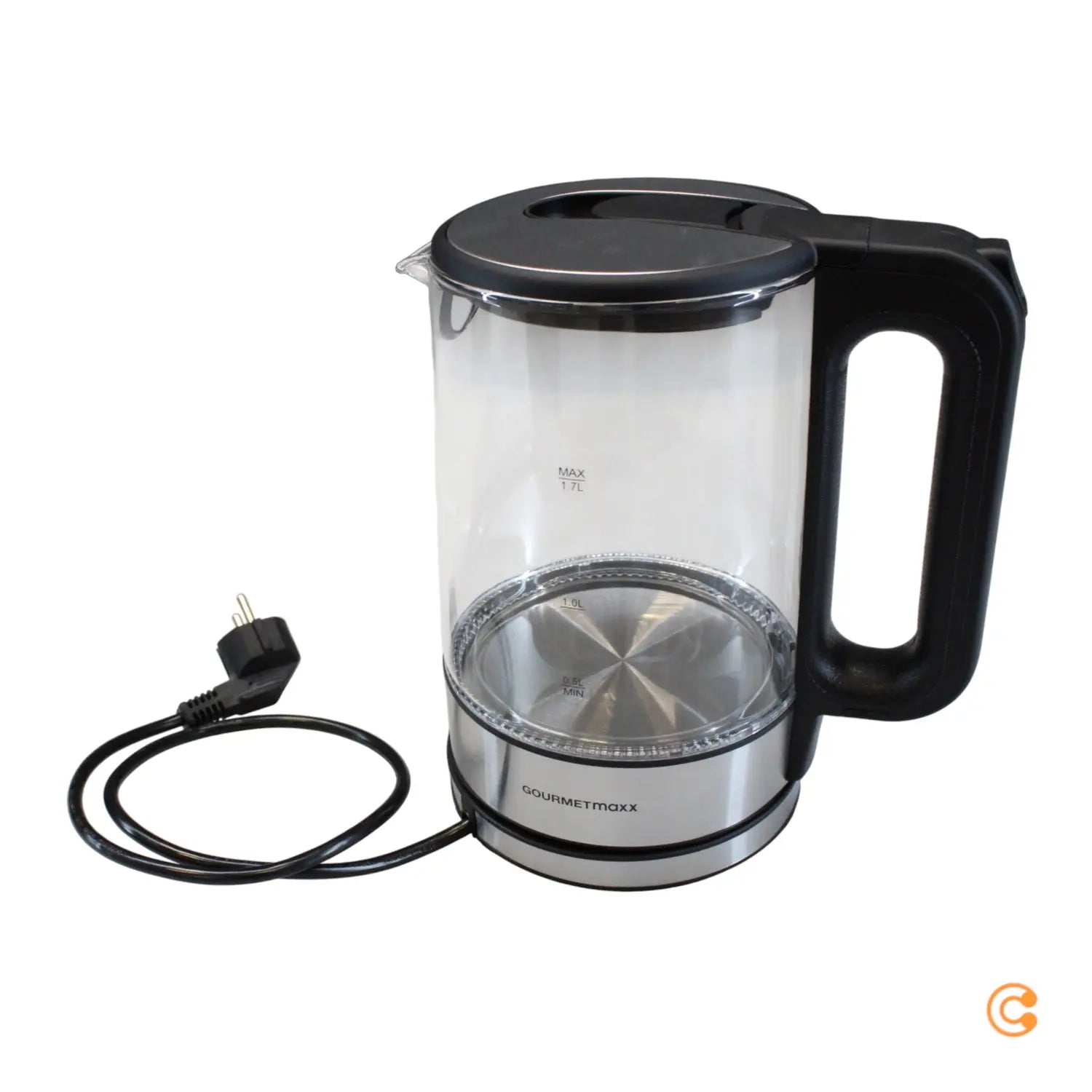 B-Ware Gourme Tmaxx Wasserkocher Teebereiter Glas Wasser Led Wasserbereiter - 4067522016618