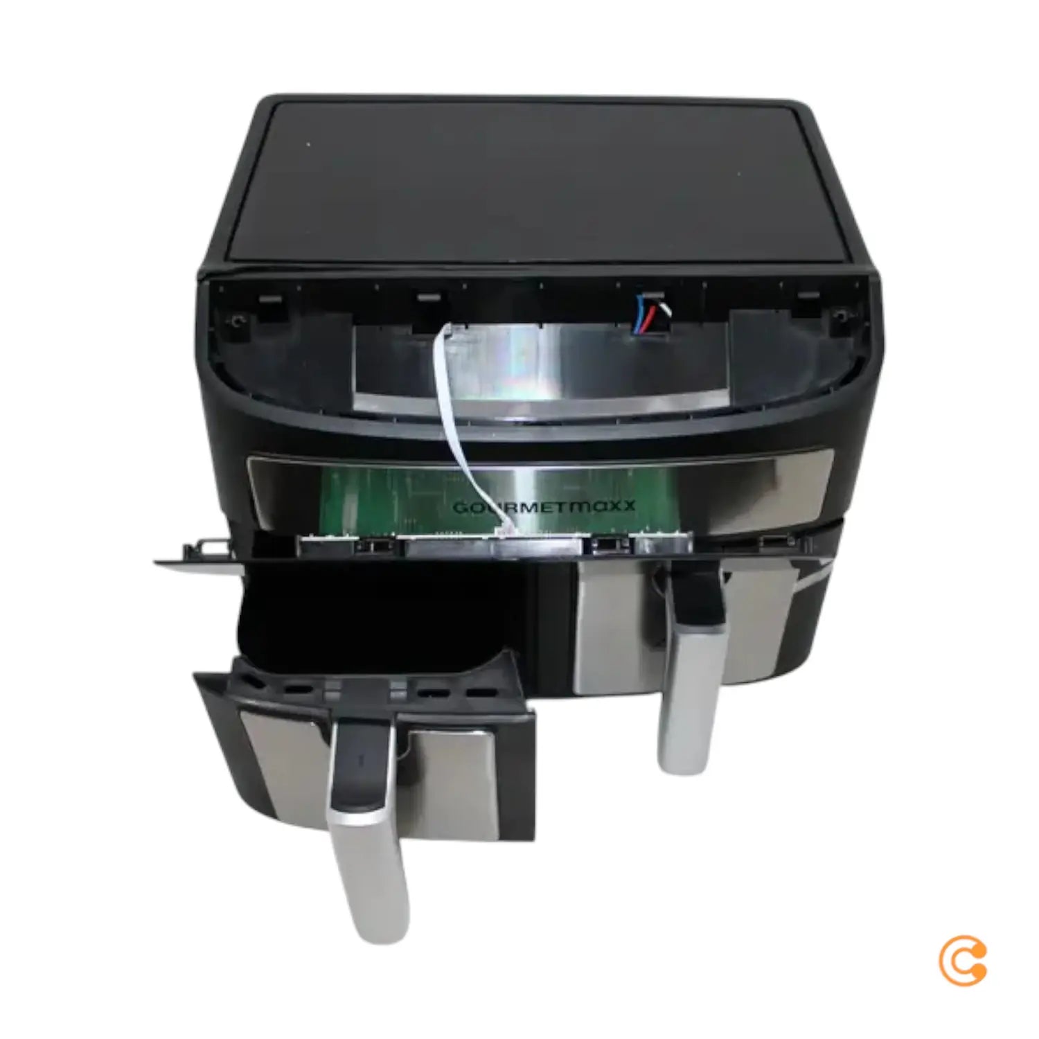 C-Ware Gourme Tmaxx Heißluftfritteuse Fritteuse Airfryer Doppelkammer Siehe Text/Foto - 4067522005742
