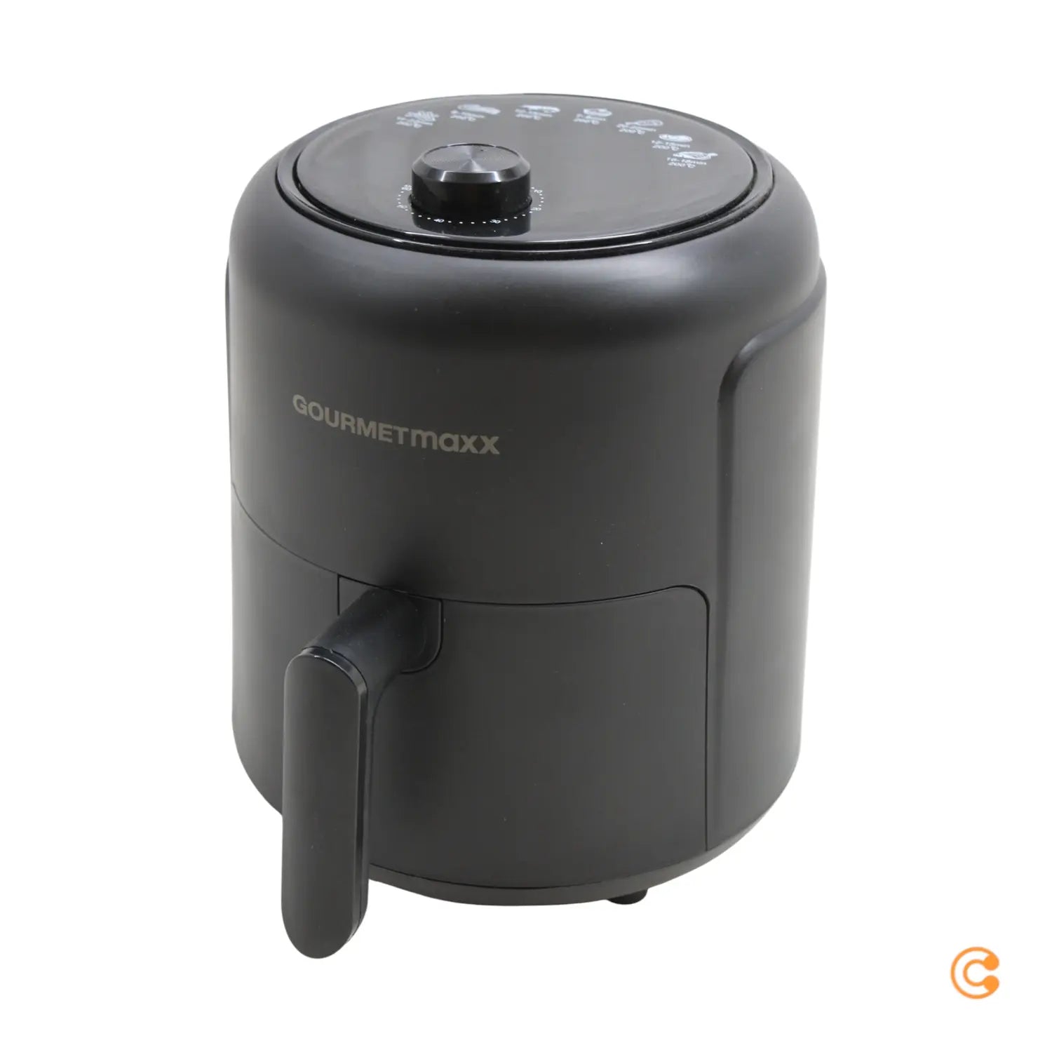 B-Ware Gourme Tmaxx Heißluftfritteuse Airfryer Fritteuse 2,3l 1000 W Schwarz 9 Funktionen