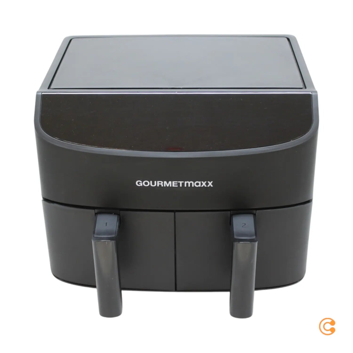 B-Ware Gourme Tmaxx Heißluftfritteuse Doppelkorb Airfryer Fritteuse Schwarz 7 Liter - 4067522023470