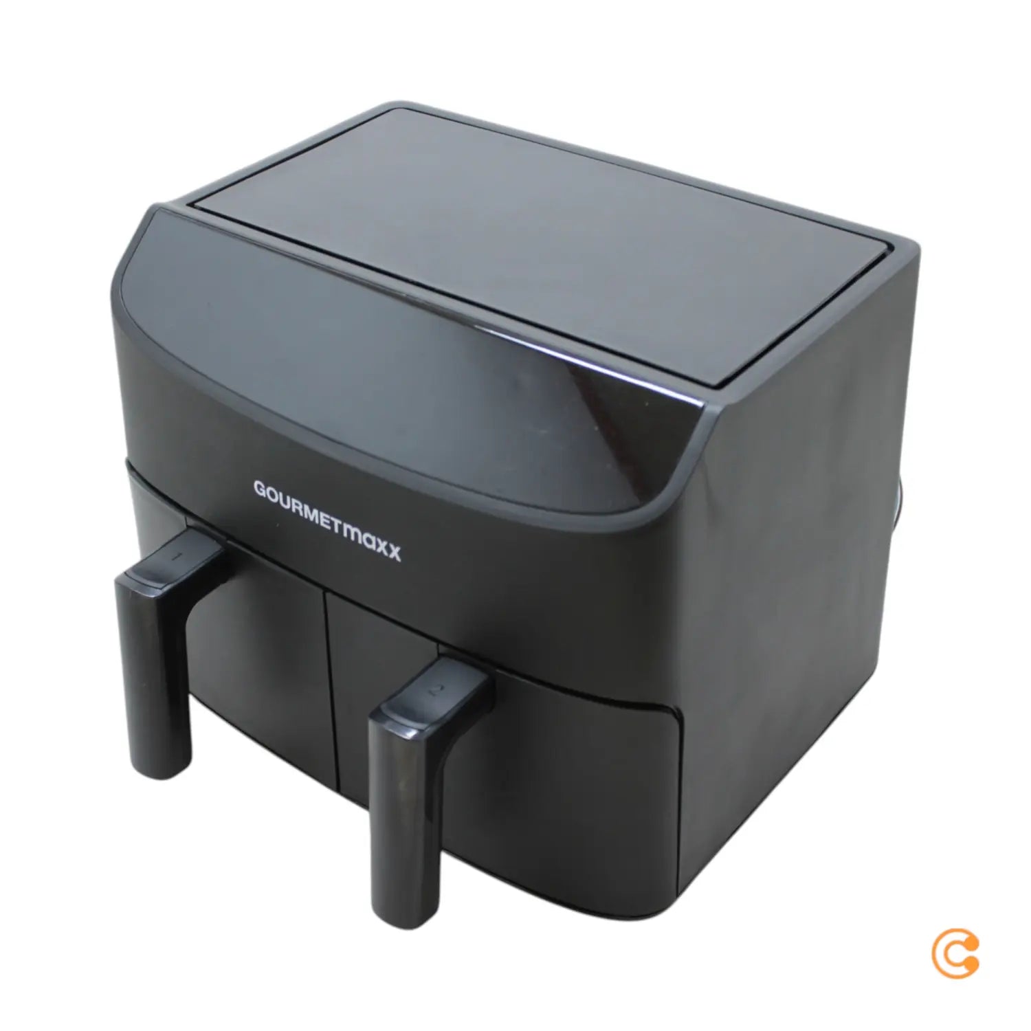 B-Ware Gourme Tmaxx Heißluftfritteuse Doppelkorb Airfryer Fritteuse Schwarz 7 Liter - 4067522023470