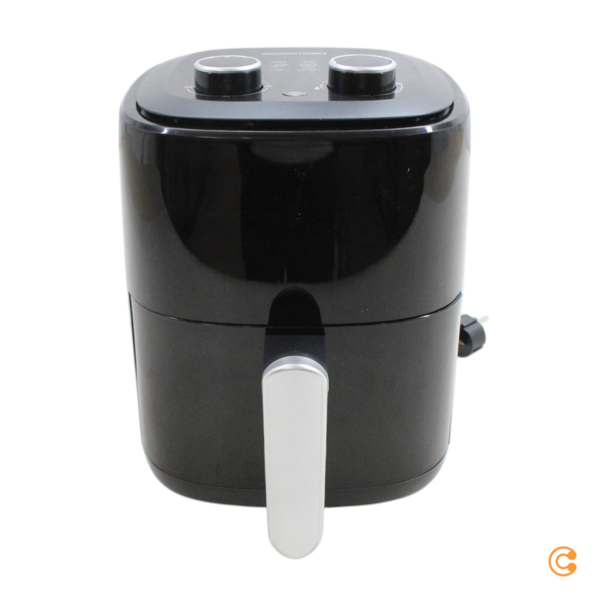 GOURMETmaxx Heißluftfritteuse Heißluftofen Fritteuse Schwarz 3,1 Liter 1350 W - 4067522084907