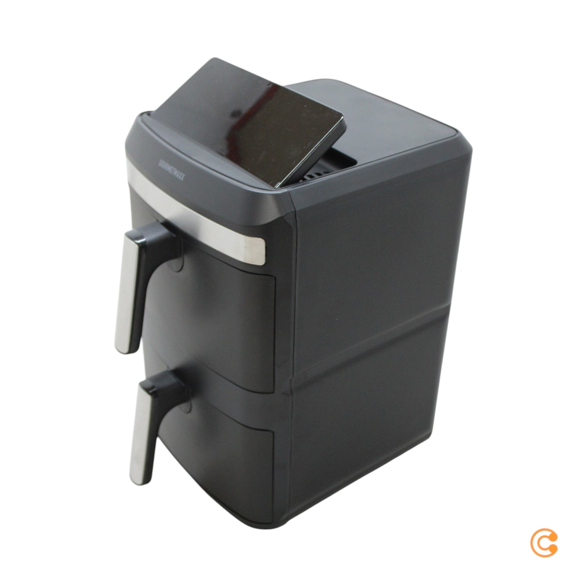 GOURMETmaxx Heißluftfritteuse Airfryer Zwei-Kammer 12L Fritteuse SIEHE TEXT/FOTO - 4067522088714
