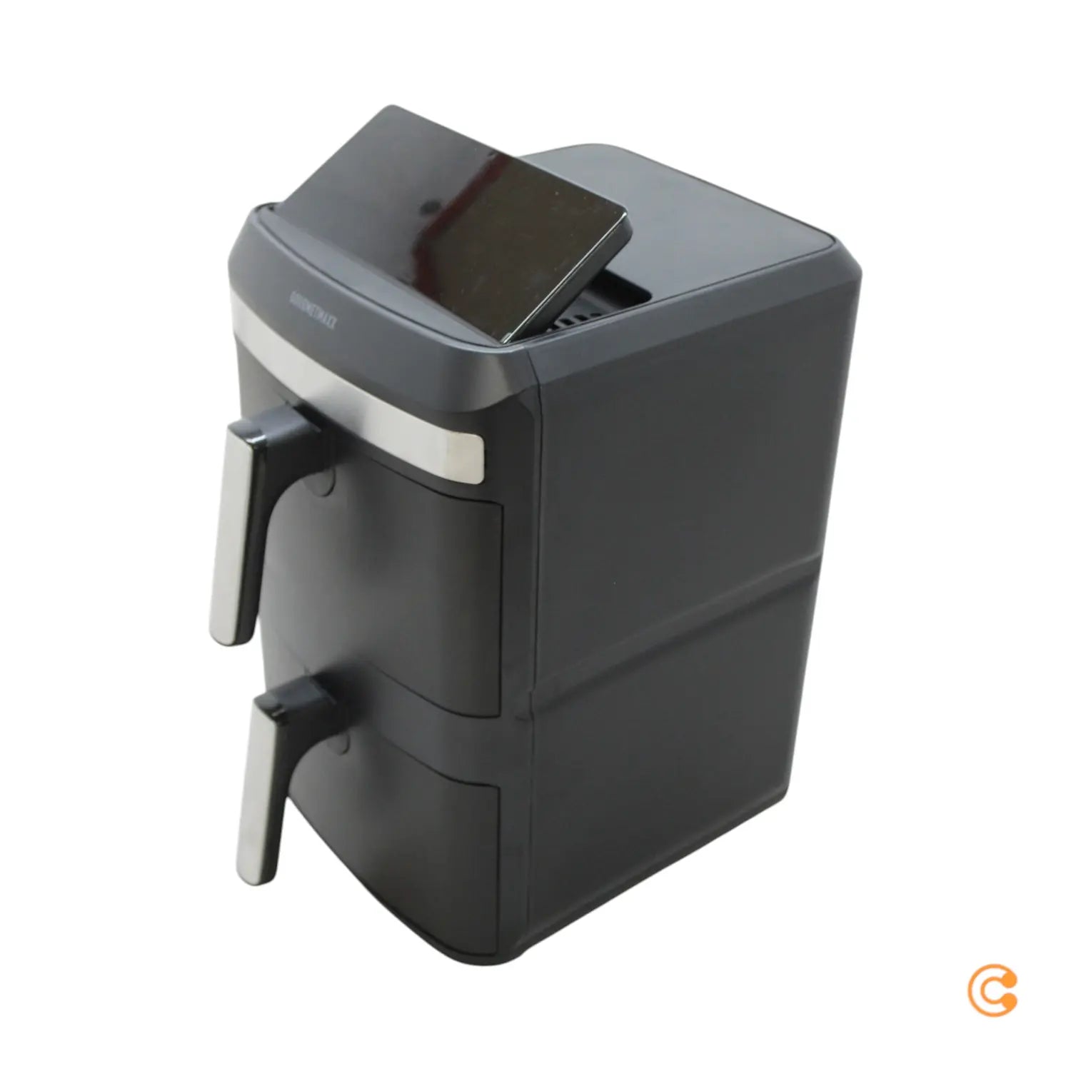 D-Ware Gourme Tmaxx Heißluftfritteuse Airfryer Doppelkammer 12 L Fritteuse Defektware - 4067522088714