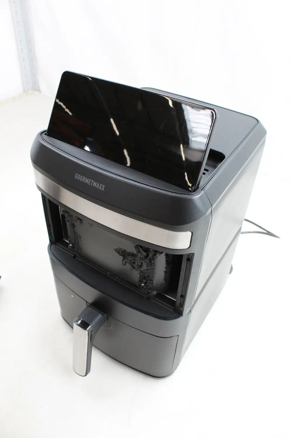 C-Ware Gourme Tmaxx Heißluftfritteuse Airfryer Schwarz 12 L Fritteuse Siehe Text/Foto - 4067522088714