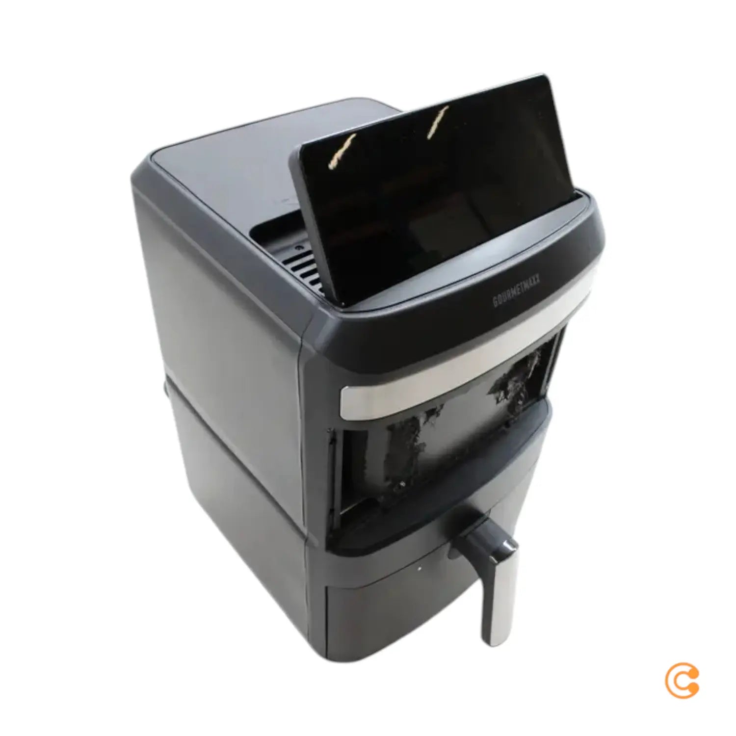 C-Ware Gourme Tmaxx Heißluftfritteuse Airfryer Schwarz 12 L Fritteuse Siehe Text/Foto - 4067522088714