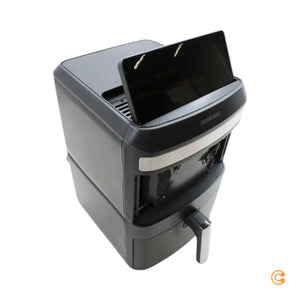 C-Ware Gourme Tmaxx Heißluftfritteuse Airfryer Schwarz 12 L Fritteuse Siehe Text/Foto