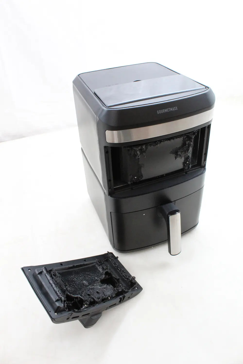 C-Ware Gourme Tmaxx Heißluftfritteuse Airfryer Schwarz 12 L Fritteuse Siehe Text/Foto - 4067522088714