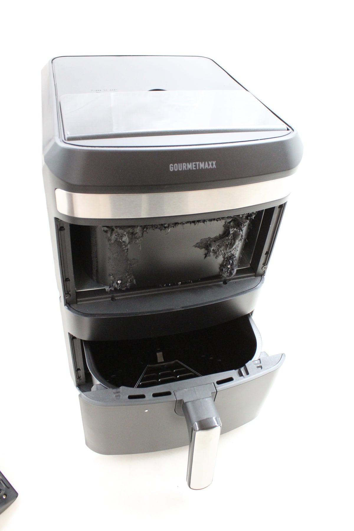 GOURMETmaxx Heißluftfritteuse Airfryer Schwarz 12L Fritteuse SIEHE TEXT/FOTO - 4067522088714