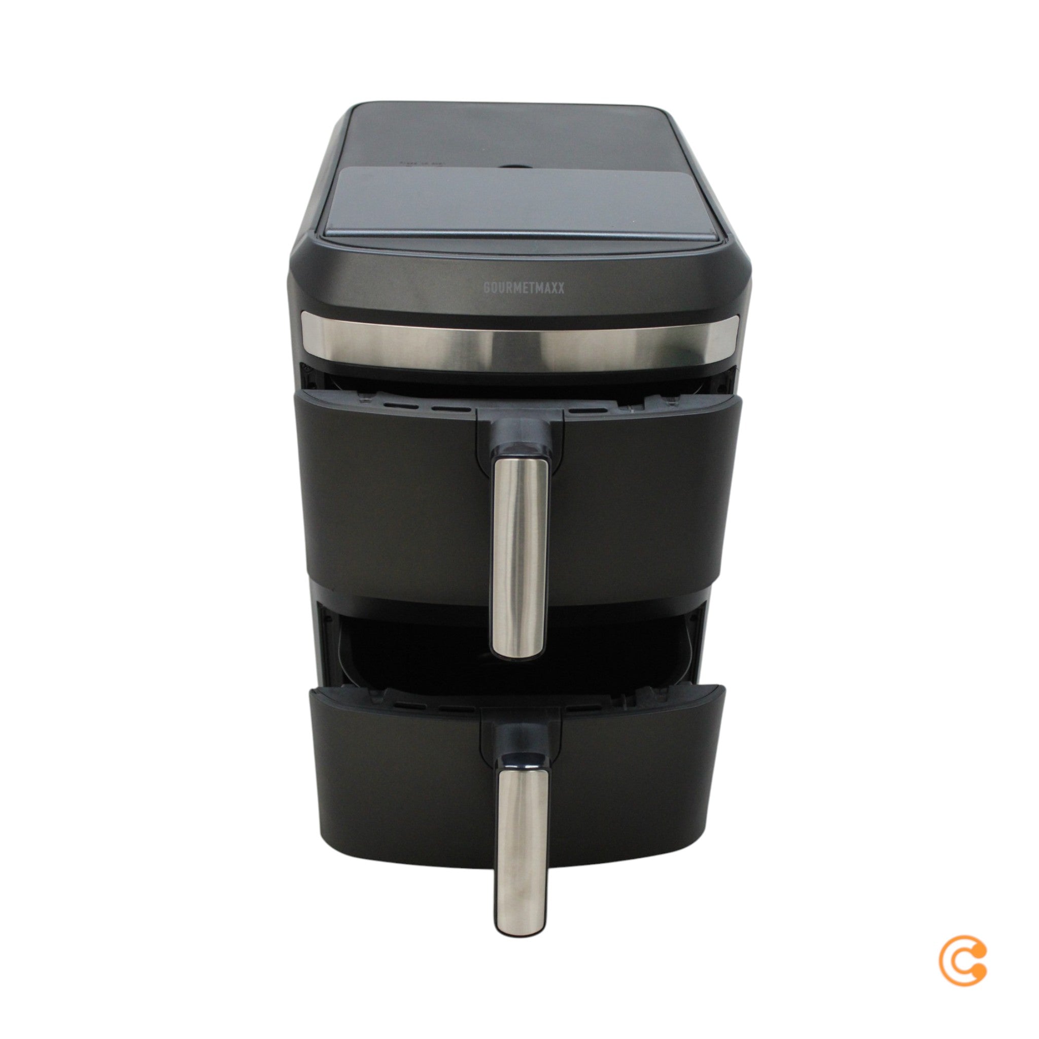 GOURMETmaxx Heißluftfritteuse Airfryer Zwei-Kammer 12L Fritteuse SIEHE TEXT/FOTO - 4067522088714