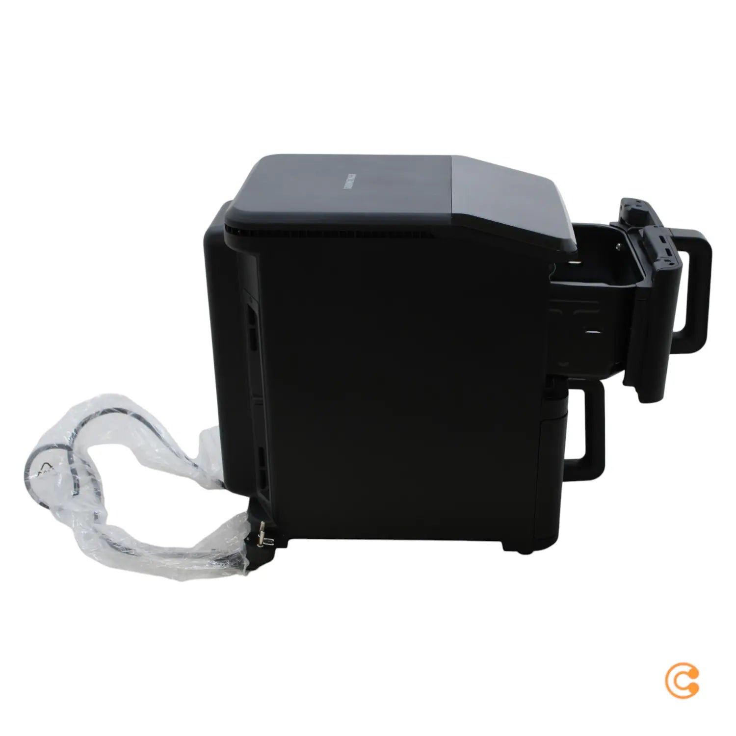 B-Ware Gourme Tmaxx Heißluftfritteuse Airfryer Fritteuse Schwarz Doppelkammer 10 Liter - 4067522090816