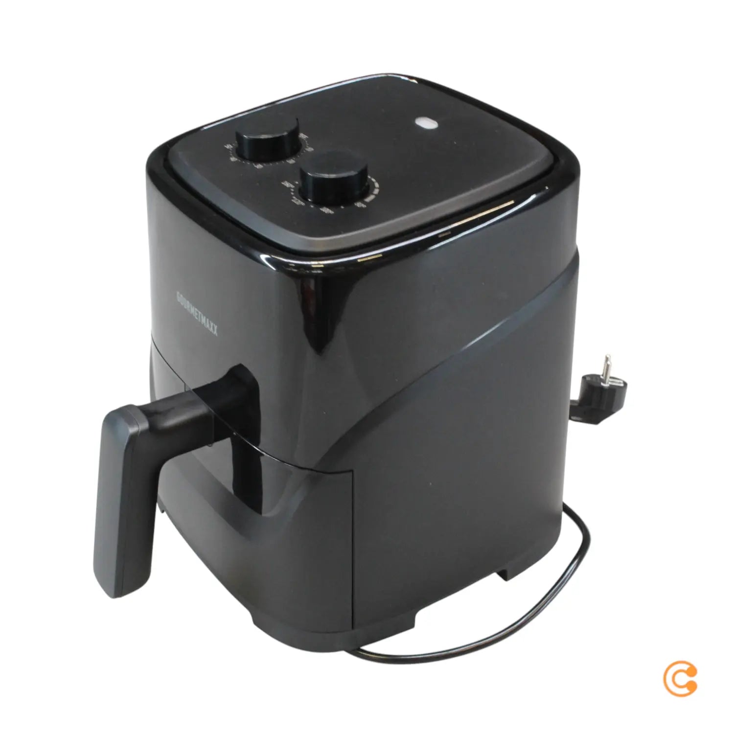 B-Ware Gourme Tmaxx Heißluftfritteuse Airfryer Fritteuse Schwarz Schublade Einsatzrost - 4067522090953