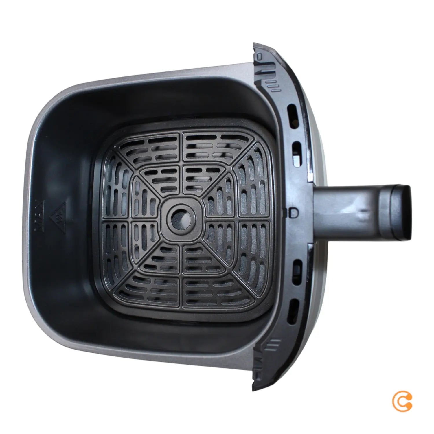 B-Ware Gourme Tmaxx Heißluftfritteuse Airfryer Fritteuse Schwarz Schublade Einsatzrost - 4067522090953