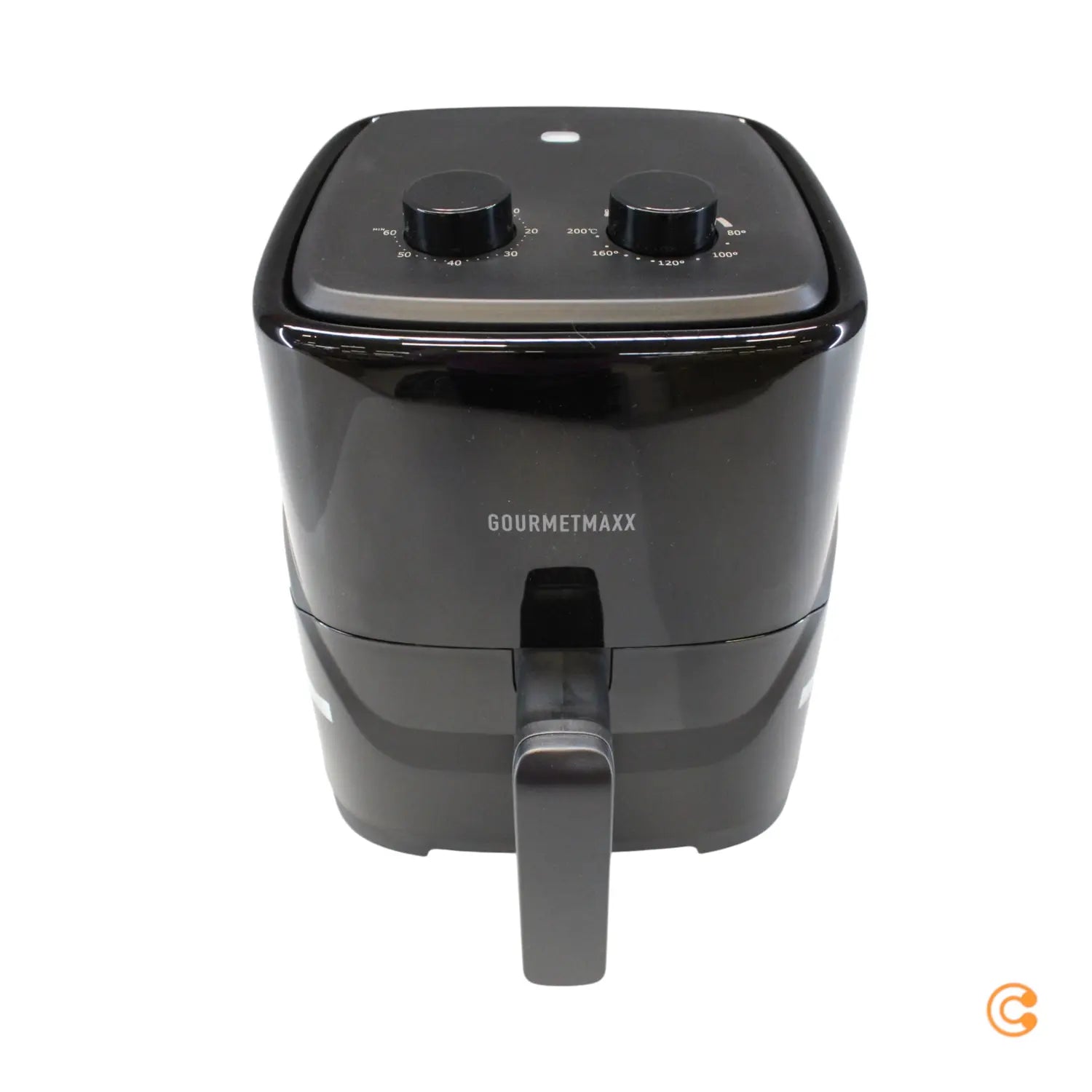 B-Ware Gourme Tmaxx Heißluftfritteuse Airfryer Fritteuse Schwarz Schublade Einsatzrost - 4067522090953