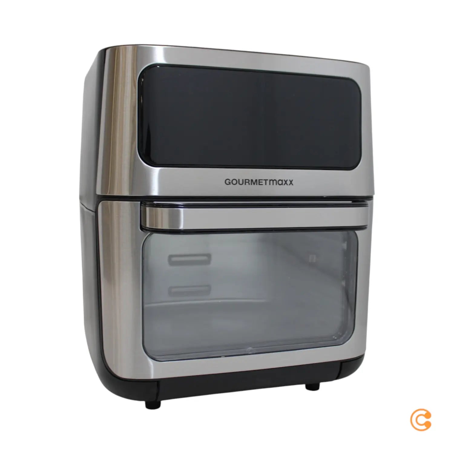 B-Ware Gourme Tmaxx Heißluft Ofen Fritteuse Airfryer Schwarz Digital Timer Touchdisplay - 4067522036920