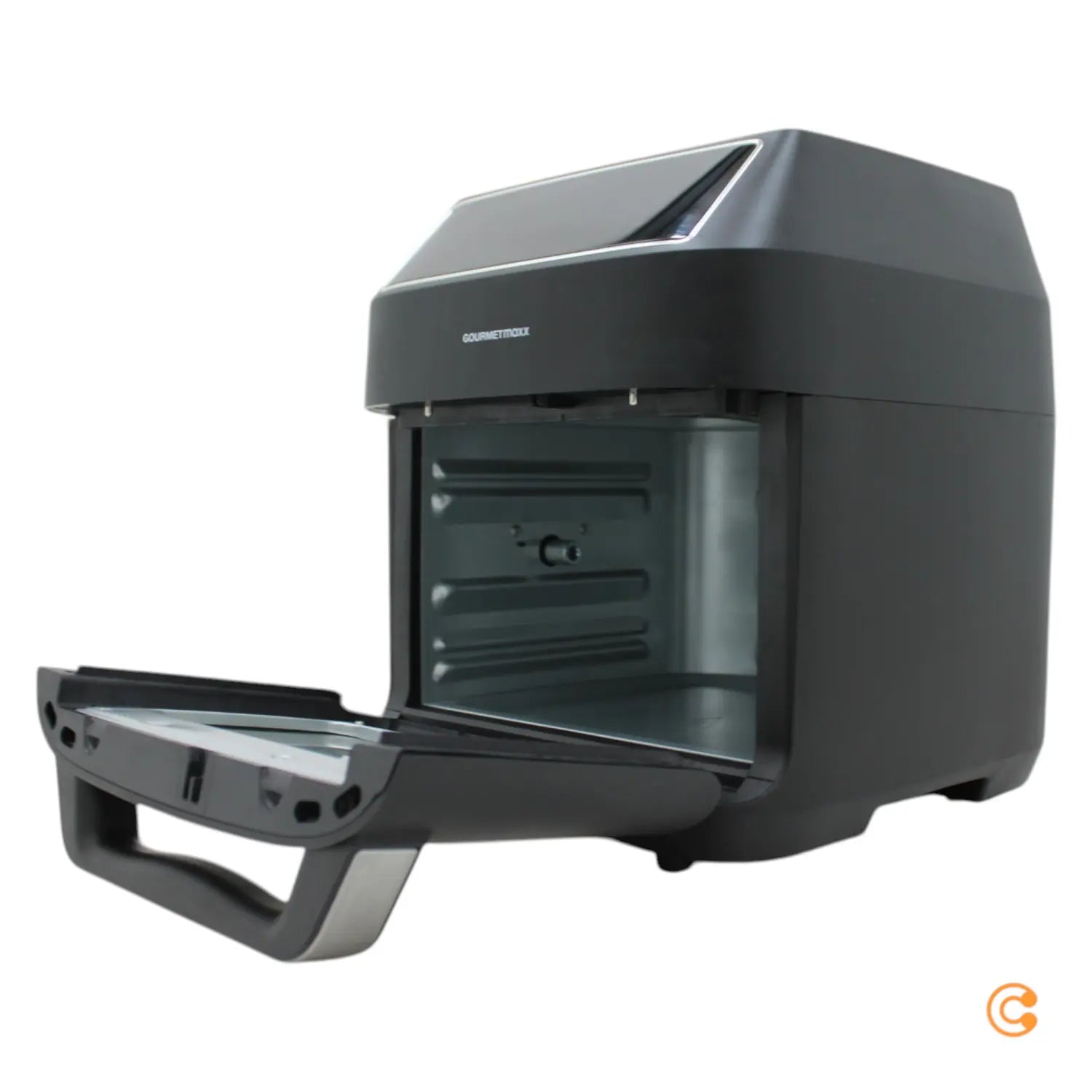 B-Ware Gourme Tmaxx Heißluft Ofen Heißluftfritteuse Digital Schwarz 12 Liter Zubehörset - 4067522044888