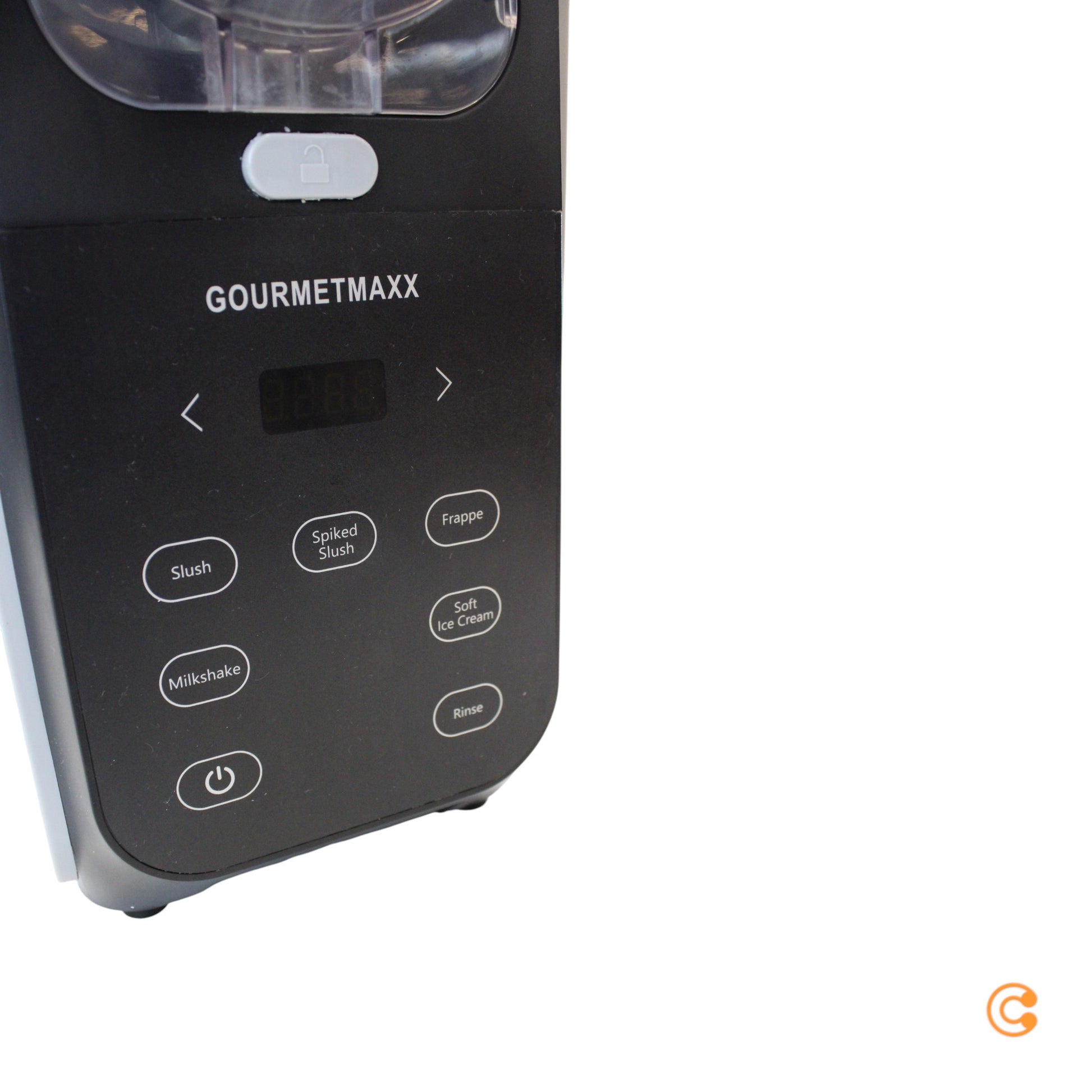 GOURMETmaxx Slush Maschine Slushy Eisbereiter Ice Maker 200W schwarz/grau 2.8l - 4067522092056