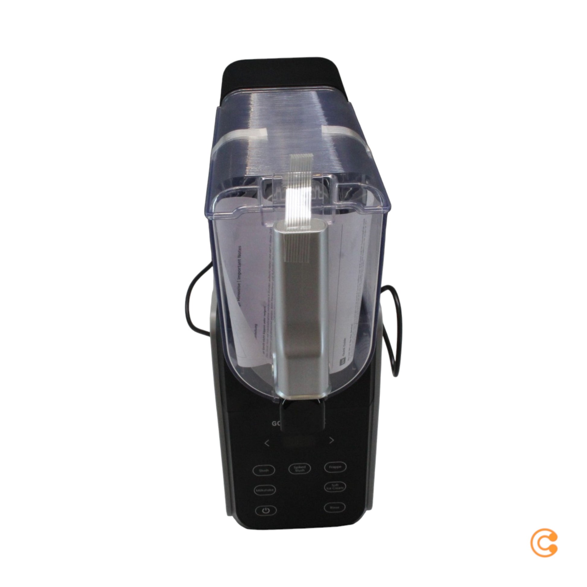 GOURMETmaxx Slush Maschine Slushy Eisbereiter Ice Maker 200W schwarz/grau 2.8l - 4067522092056