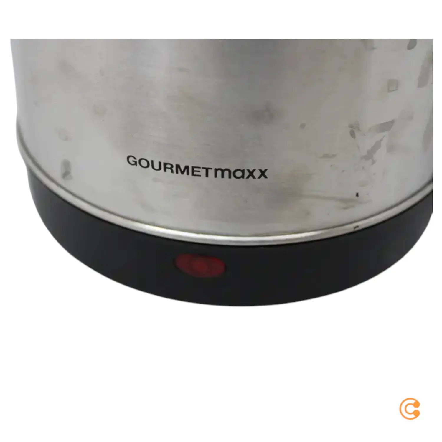 B-Ware Gourmet Maxx Wasserkocher Schnurlos Edelstahl Schwarz 1.8 L 7 Stück Sonderposten  - 4067522046653