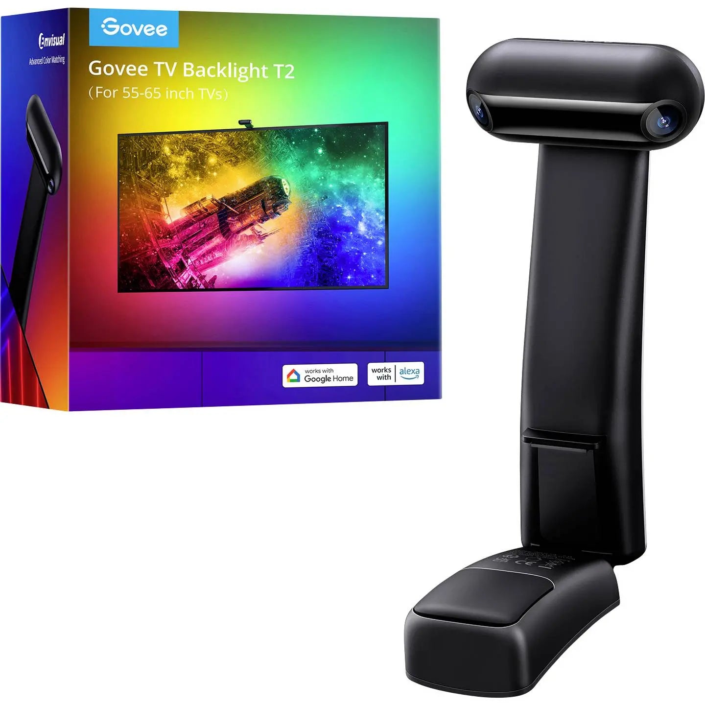 B-Ware Govee Tv Beleuchtung Hintergrundbeleuchtung Envisual Tv Backlight T2 Dual Kamera