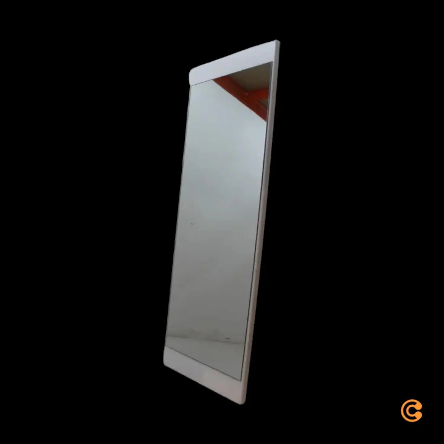 B-Ware Gozos Spiegel Wandspiegel Hauptspiegel Weiß Vertikal 120x40cm Siehe Text/Foto - 7874165469872