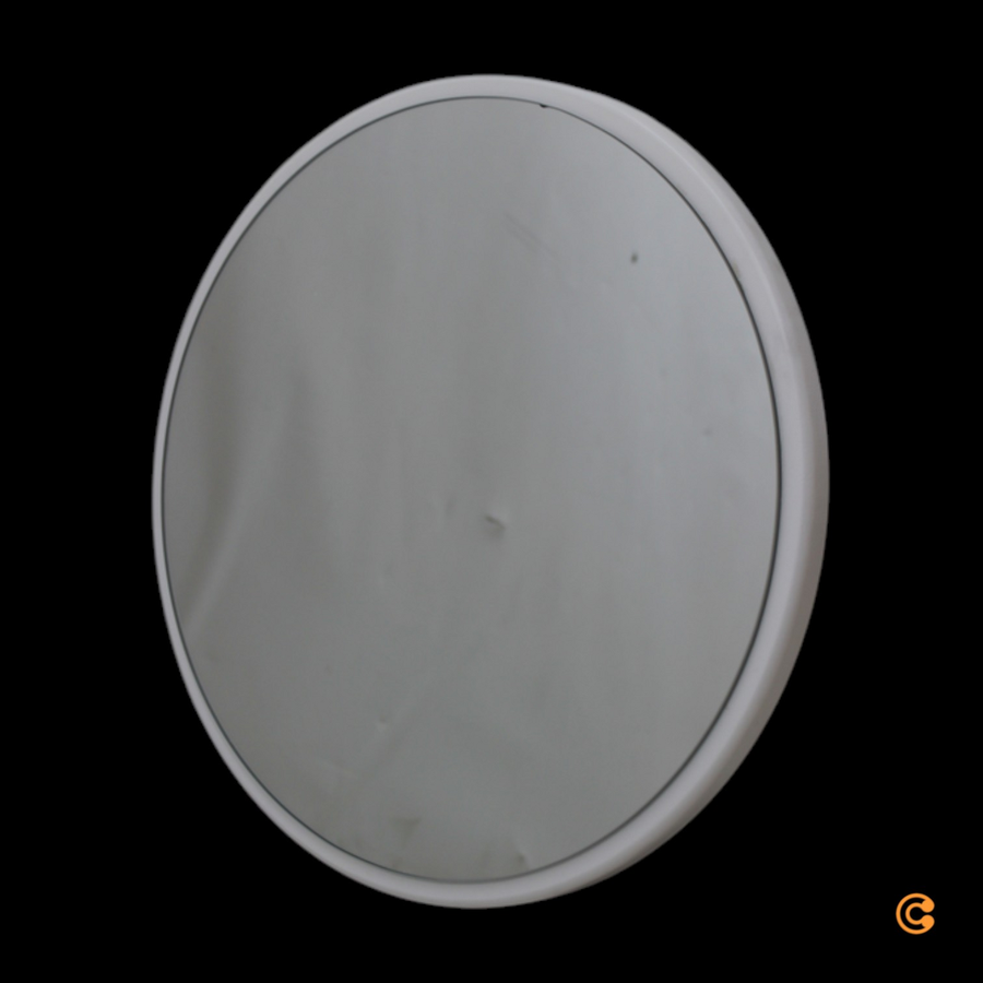 Gozos Moderner Spiegel Obejo Weiß Wandspiegel 46 X 46 X 3 Cm Siehe Text/Fotos B-Ware - 1