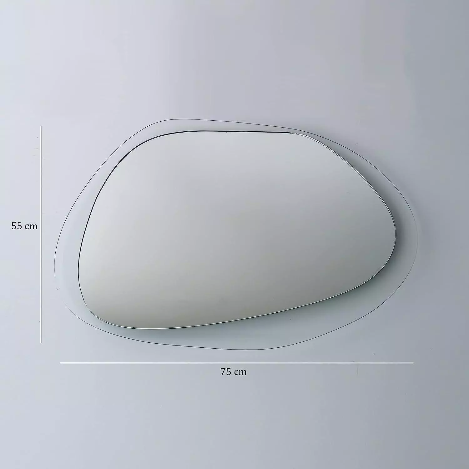 Gozos Wandspiegel Spiegel Marzagon Spiegel Modern Industrial Asymmetrisch  B-Ware - 7874165476870