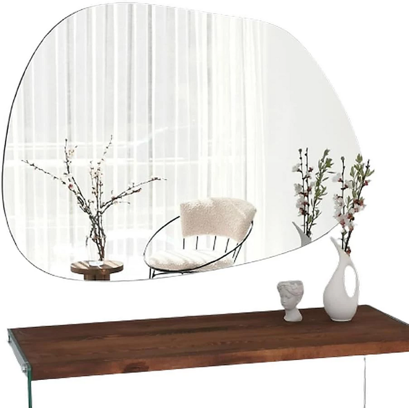 B-Ware Gozos Wandspiegel Spiegel Marzagon Spiegel Modern Industrial Asymmetrisch