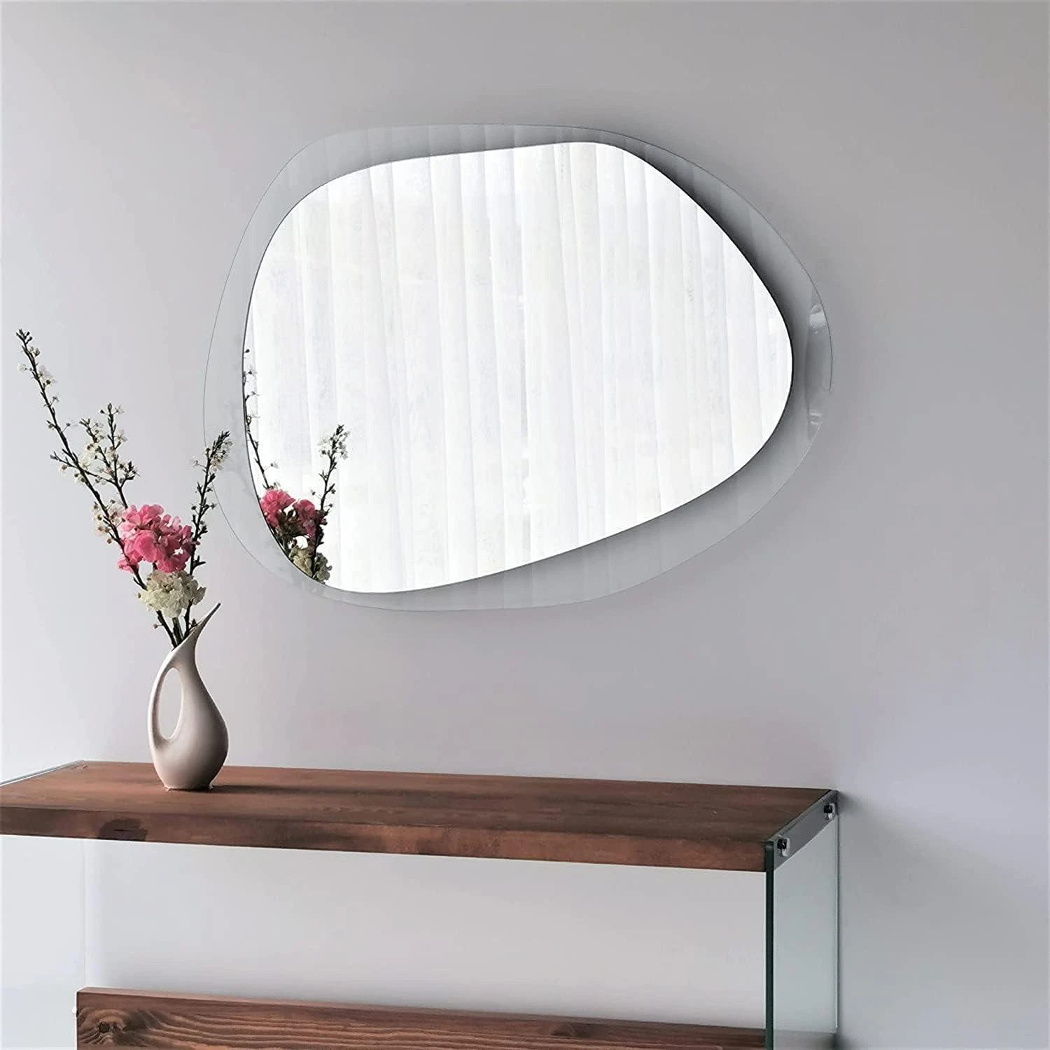 Gozos Wandspiegel Spiegel Marzagon Spiegel Modern Industrial Asymmetrisch  B-Ware - 7874165476870