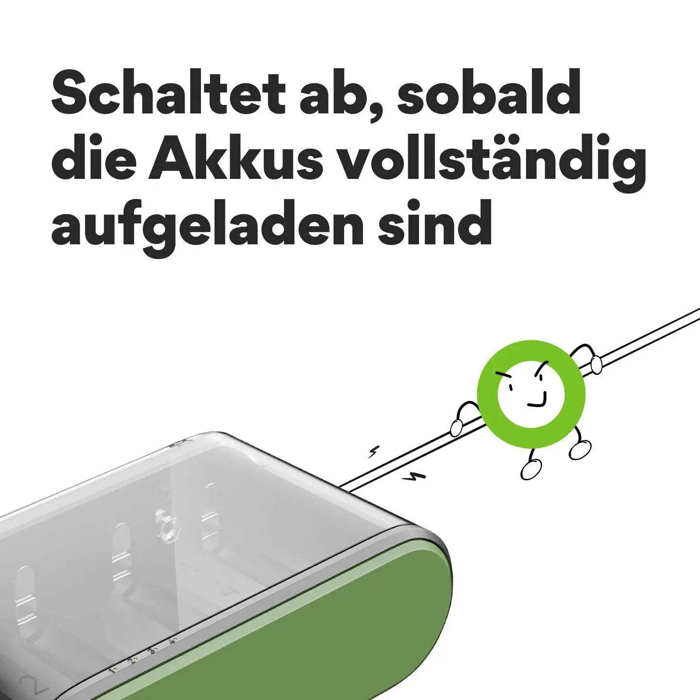 B-Ware Gp Ladegerät Usb B631 Universal Akkuladegerät Batterieladegerät Ni Mh 6 Schächte - 4891199223426