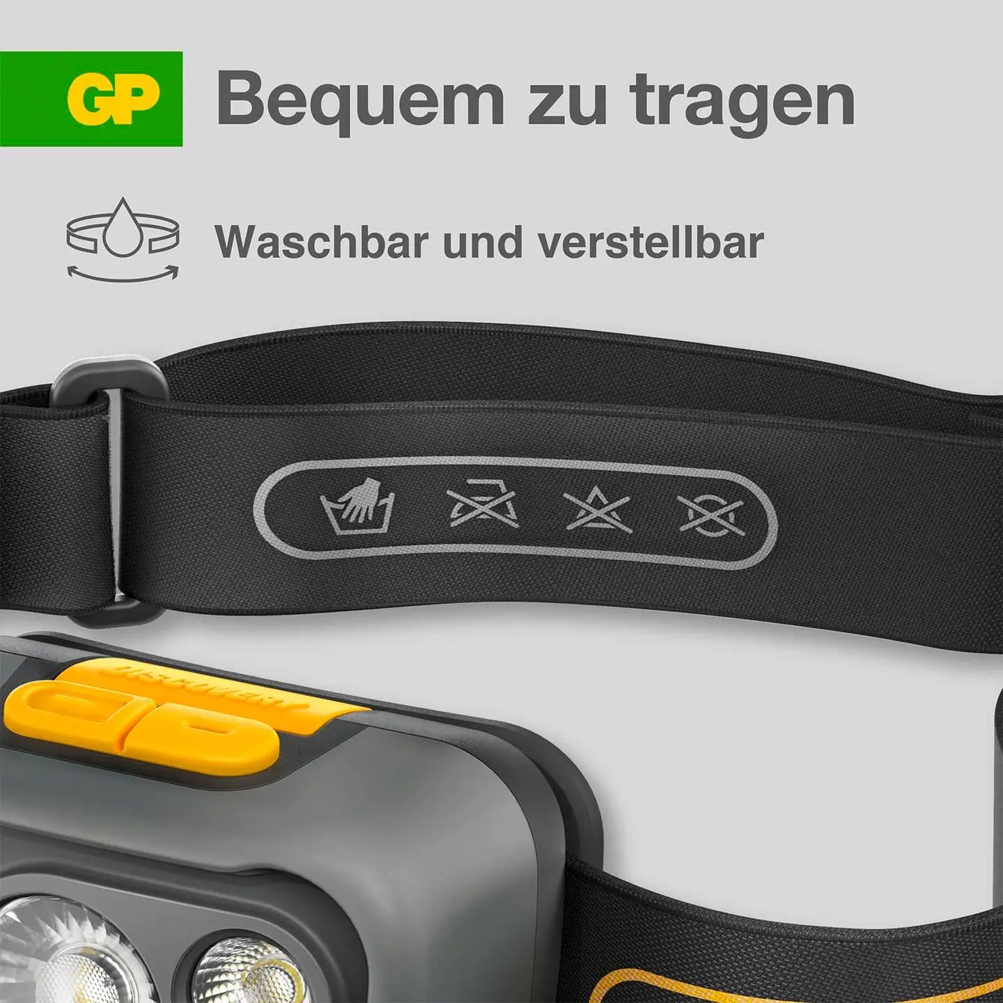 B-Ware Gp Stirnlampe Kopflampe Chw54 375lm Led Leuchte Outdoor - 4891199211119