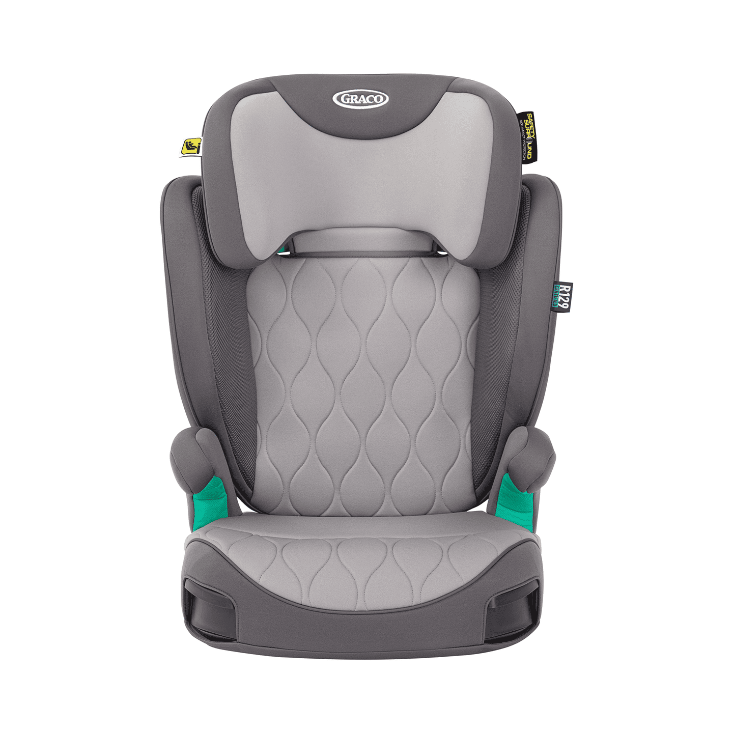 Graco Affix I Size R129 Autositz Kindersitz Iron Höhenverstellbare Kopfstütze B-Ware - 5060624773426