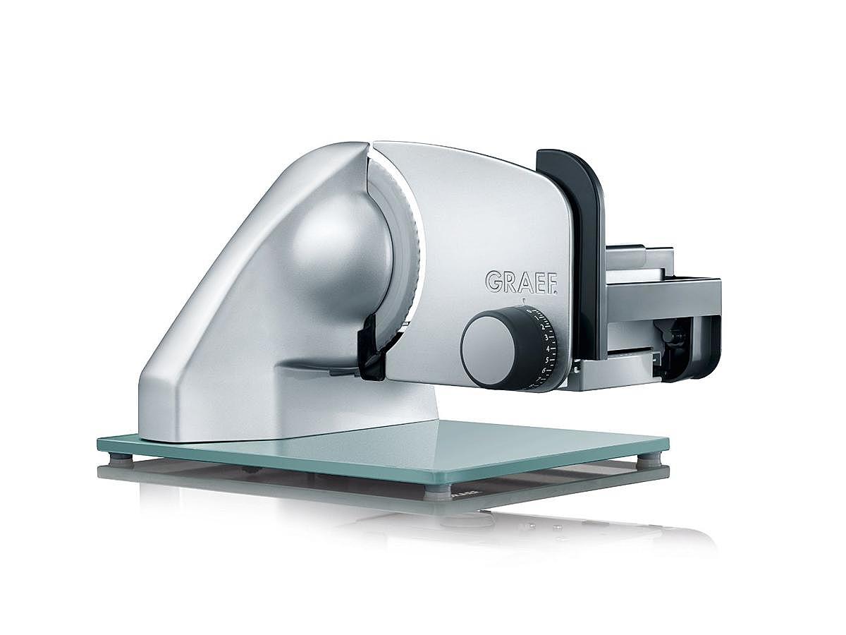 B-Ware Graef C20 Eu Allesschneider Classic C 20 Wellenschliffmesser Aus Edelstahl Silber - 4001627002503