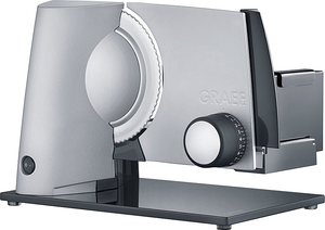 B-Ware Graef Sliced Kitchen S32000 Allesschneider Glasbodenplatte Grau