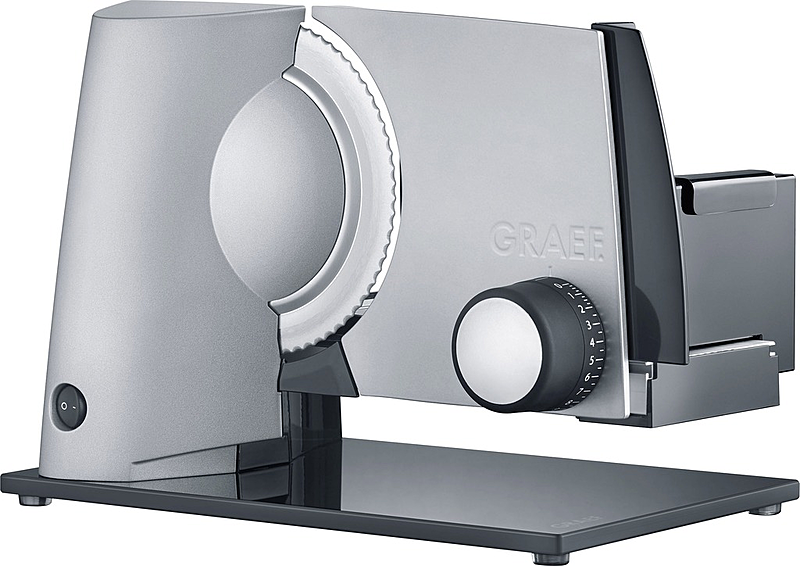 B-Ware Graef Sliced Kitchen S32000 Allesschneider Glasbodenplatte Grau - 4001627011994