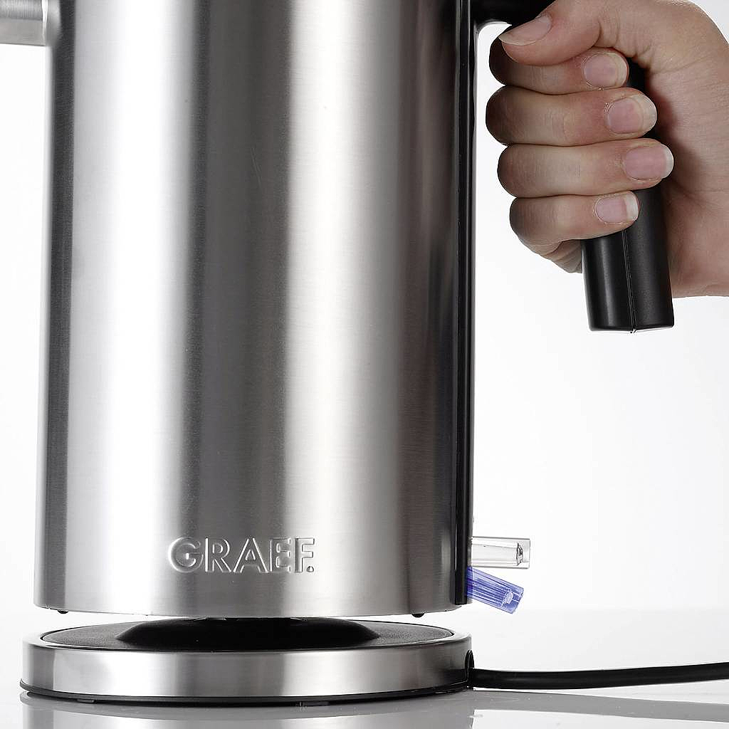 B-Ware Graef Wk600 Eu Wasserkocher 1.5 L 2015 W Schnurlos Kalkfilter Edelstahl - 4001627012137