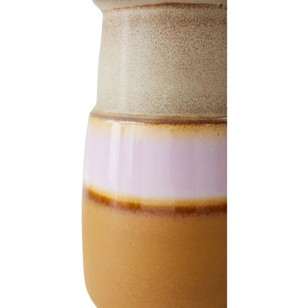 B-Ware Hk Living Grand Bodenvase Vase Keramik Caramel Grosse Skulptur Wohnbereich - 8718921064569
