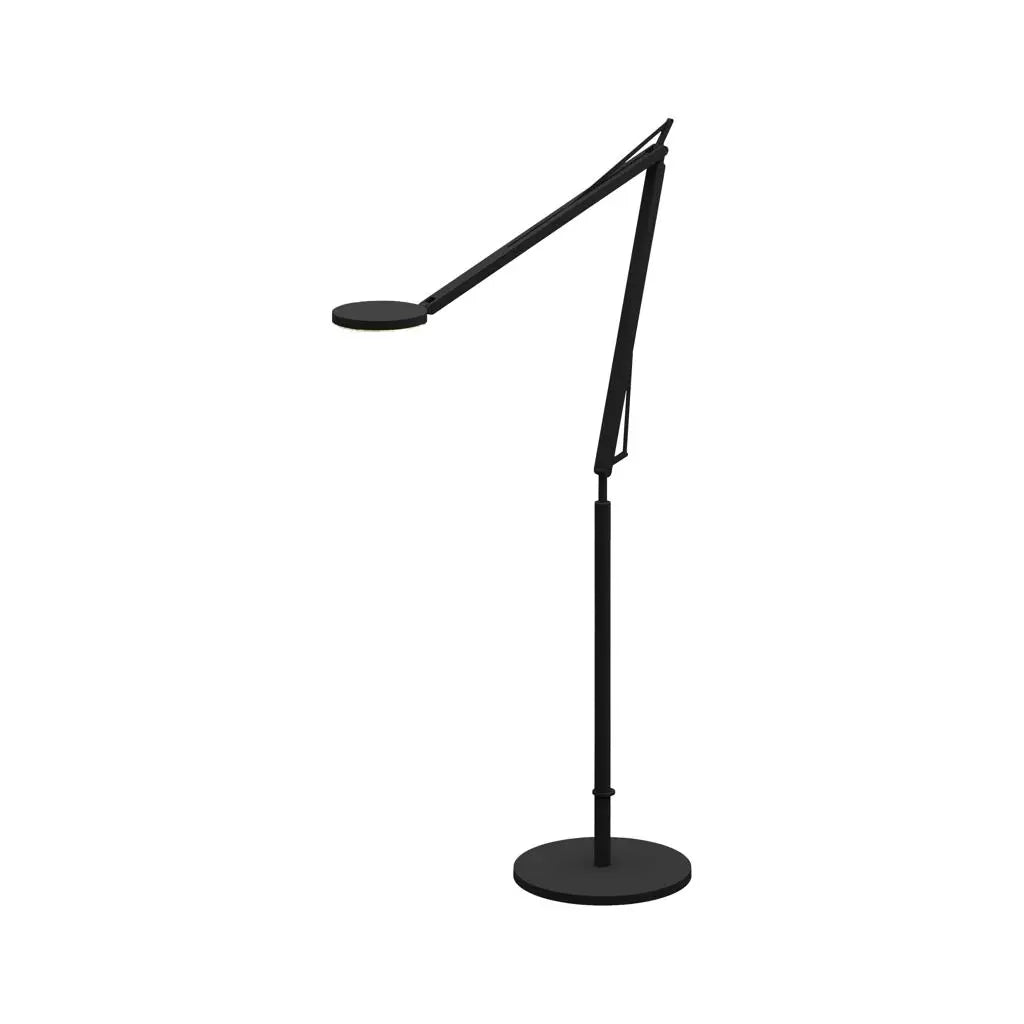 B-Ware Grau Stehleuchte Leseleuchte Led John Schwarz Dimmbar Glas Metall Flexibel Touch - 686082310390