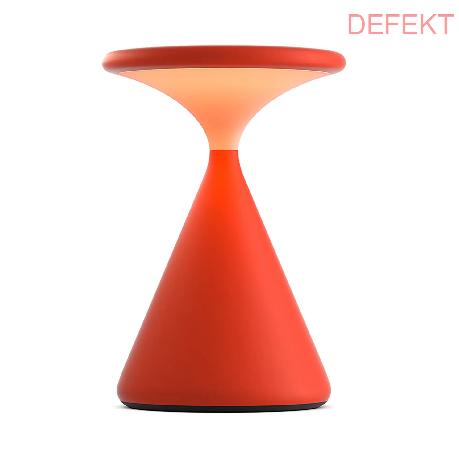 D-Ware Grau   Salt Led Tischleuchte Akku Blutorange Standleuchte Leuchte Defektware - 764278719940