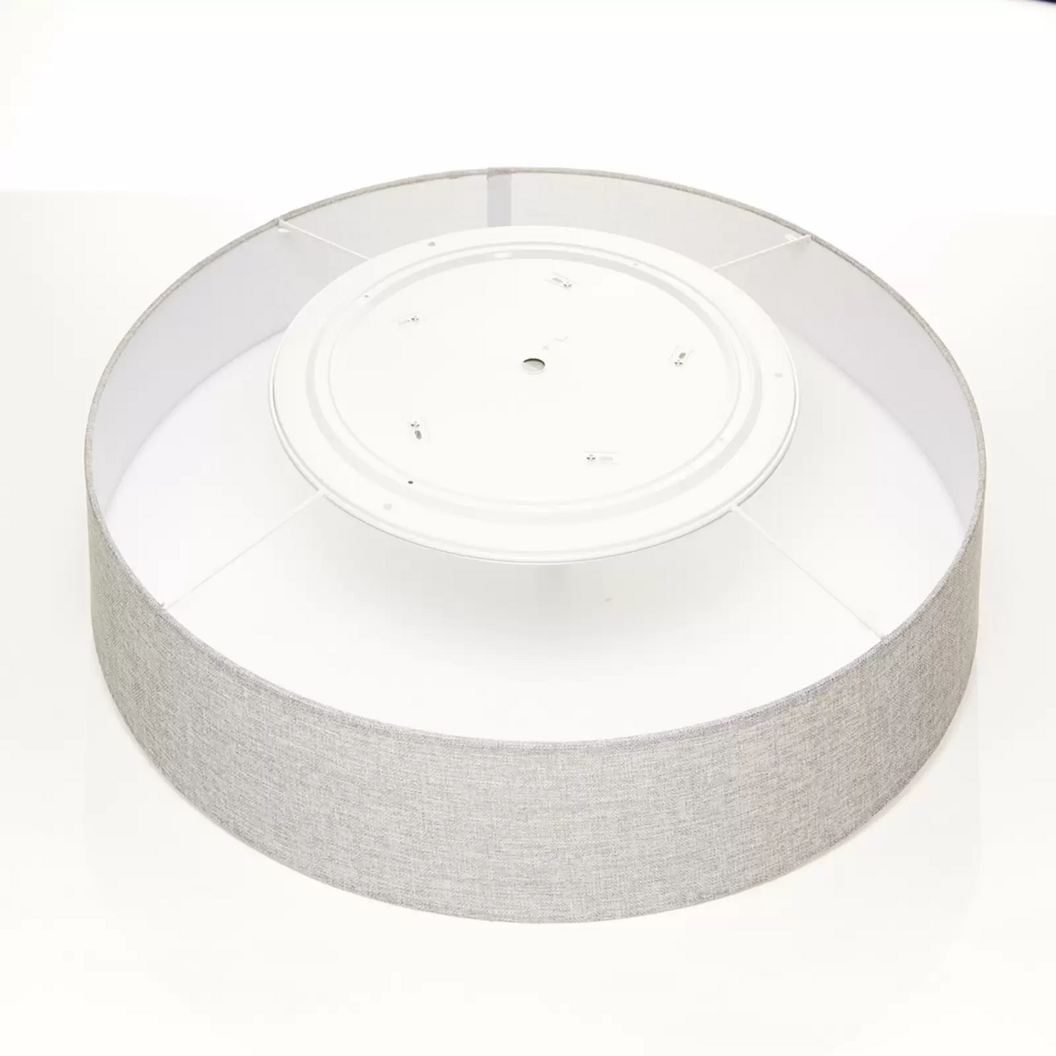 B-Ware Eglo Graue Deckenlampe Pasteri Mit Leinenschirm 76 Cm Deckenleuchte Lampe Licht - 9002759976170