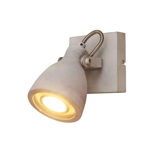 B-Ware Lindby Led Spot Kadiga Betonleuchte Wandleuchte Wandstrahler Wandlicht Gu10 Led