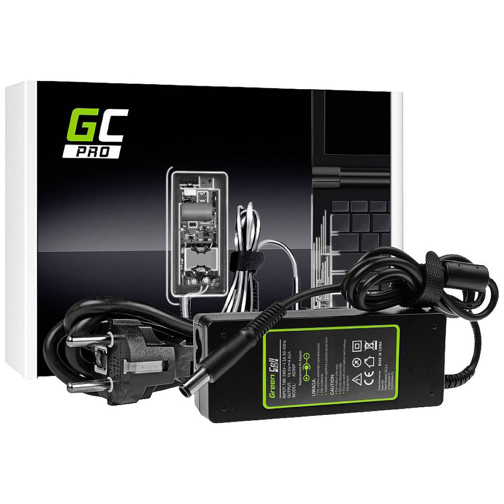 Green Cell AD09P Notebook-Netzteil Ladegerät Netzteil 90 W 19.5 V 4.62 A Dell - 5902701410735